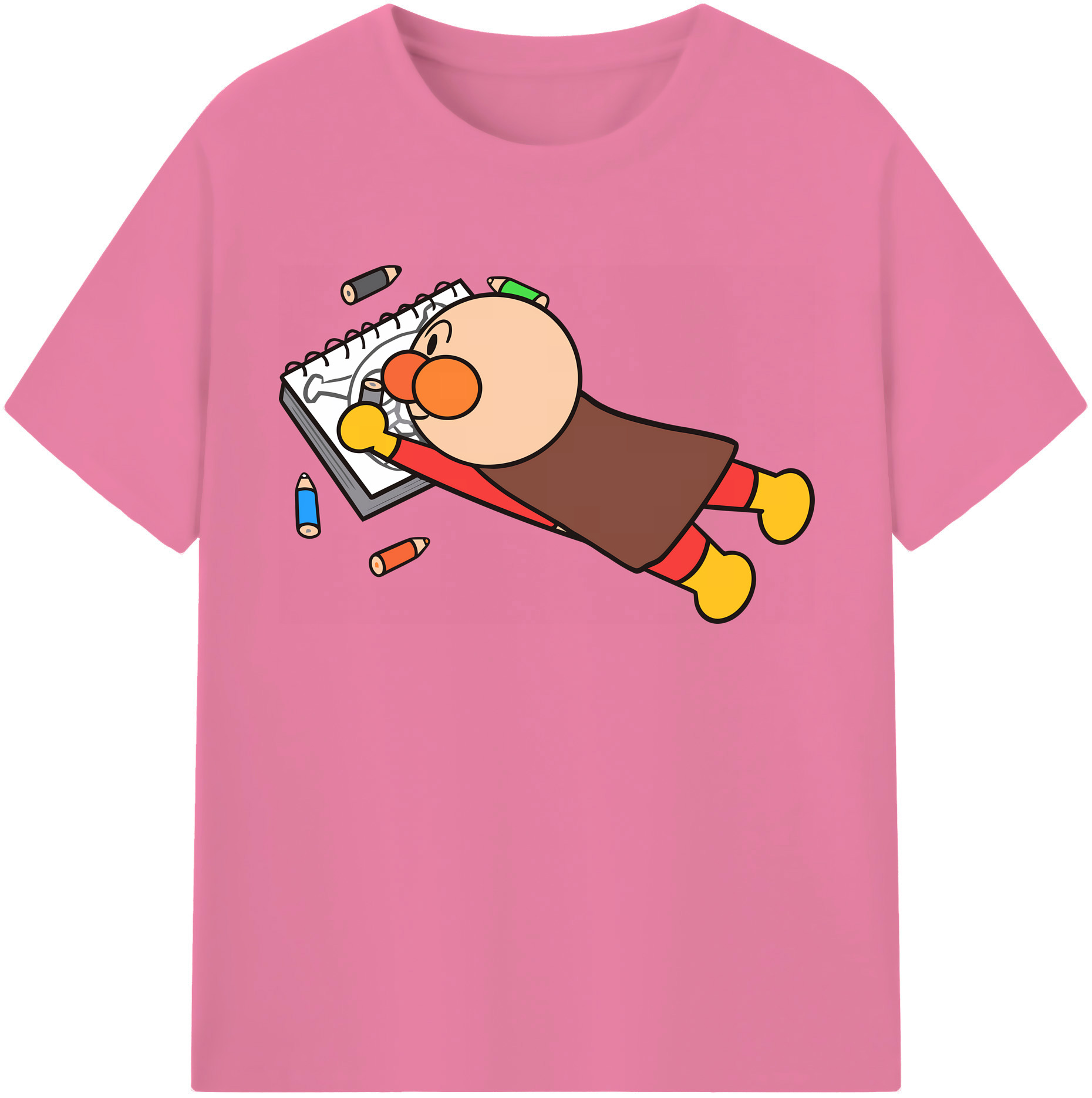（画像用） アンパンマン Anpanman 綿100％半袖Tシャツ（フロントプリント）